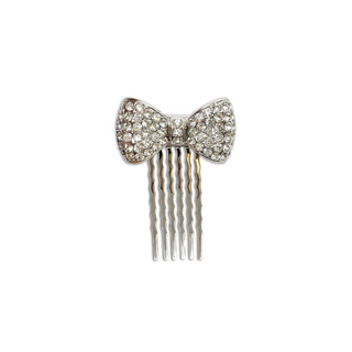 Tie clip charm with 4-tooth hair comb,Metal Hair Stick,Hair Fork,hair accessories
