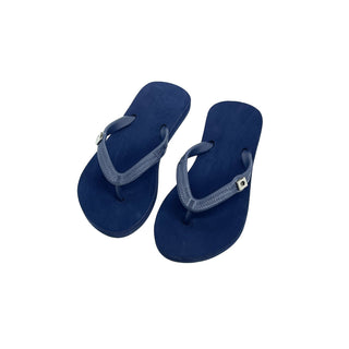Navy Popit Flip Flop for kids Popits Sandal with Shoe clip charm Changeable