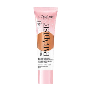 L'Oreal Paris Skin Paradise Water-infused Tinted Moisturizer SPF 19, Deep 1,2,3,4,5