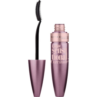 Maybelline New York Lash Sensational Curvitude Washable Mascara, Brownish Black/730