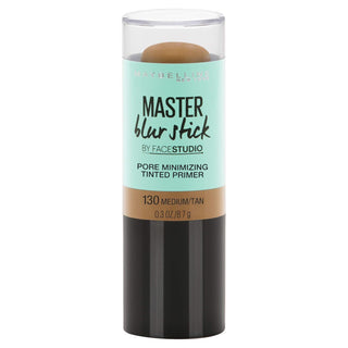 Maybelline New York Facestudio Master Blur Stick Primer Makeup, Medium/Tan/130