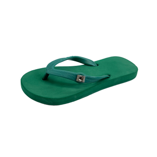 Green Popit Flip Flop kids Sandal with shoe clip Charm