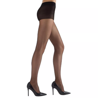 L'eggs Sheer Energy Control Top Sheer Tights ,Jet Black, Size Q+,Q,B,A