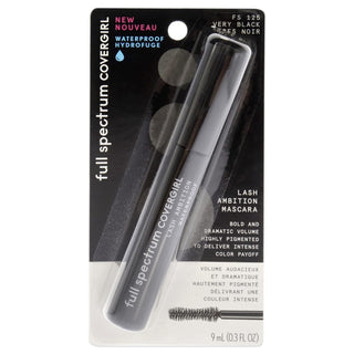 COVERGIRL Full Spectrum Lash Ambition Waterproof Mascara, Very Black/FS125 - EH Store USA