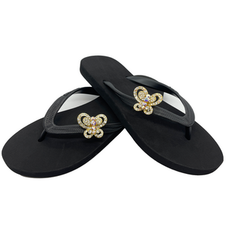 Butterfly shoe clip charm for Popit Flip Flop for Woman Summer Popits sandal