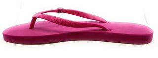 Fuchsia (Rose Pink) Popits Flip Flop for Woman Sandal with shoe clip Charm Changeable