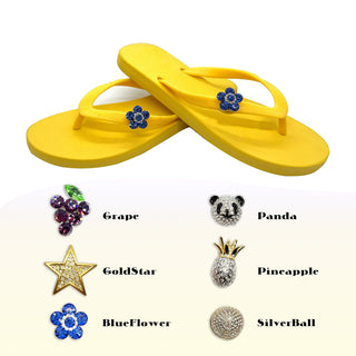 Shoe clip charm for Popits flip flop for woman Popit Sandals/Bags/ring