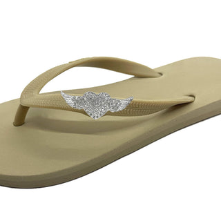 Sand Popit Flip Flop for Woman popit Sandal with shoe clip charm Changeable