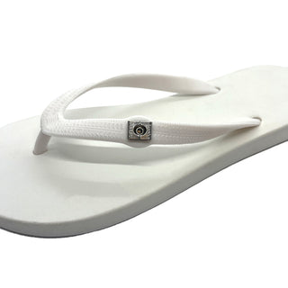 White Popits Flip Flop for woman popit sandal with shoe clip charm Changeable