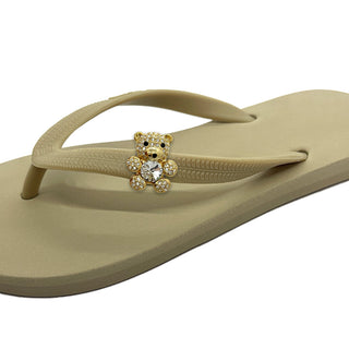 Sand Popits Flip Flop for woman popit Sandal with shoe clip Charm changeable