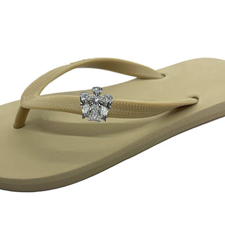 Sand Popit Flip Flop for Woman popit Sandal with shoe clip charm Changeable